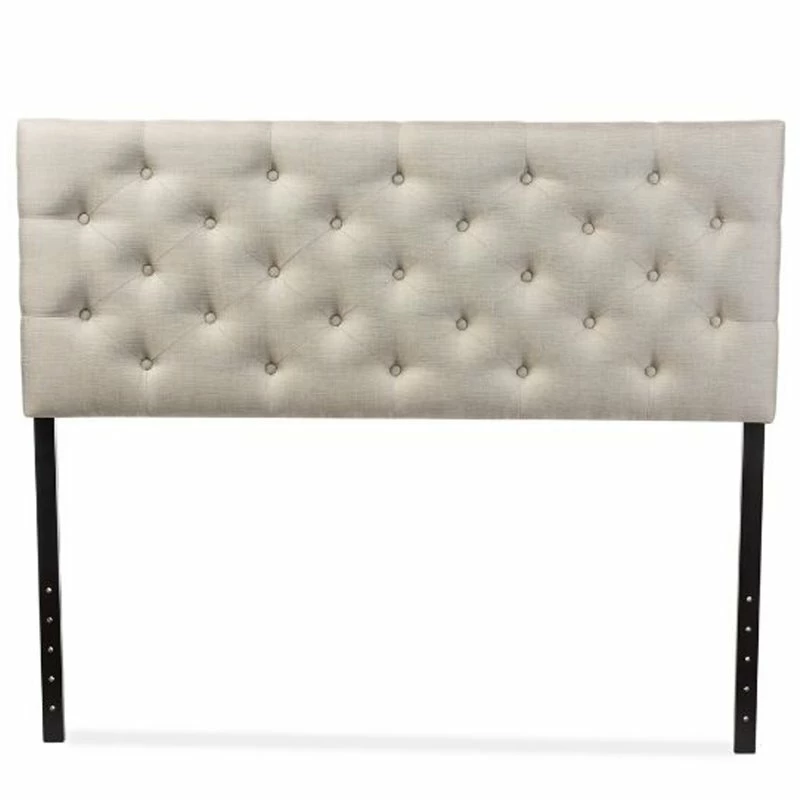 Best reviews of 😍 Baxton Studio Viviana Tufted Queen Panel Headboard In Light Beige ✨ - Image 2