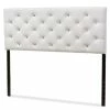Flash Sale 😀 Baxton Studio Viviana Faux Leather Tufted Full Panel Headboard ⭐
