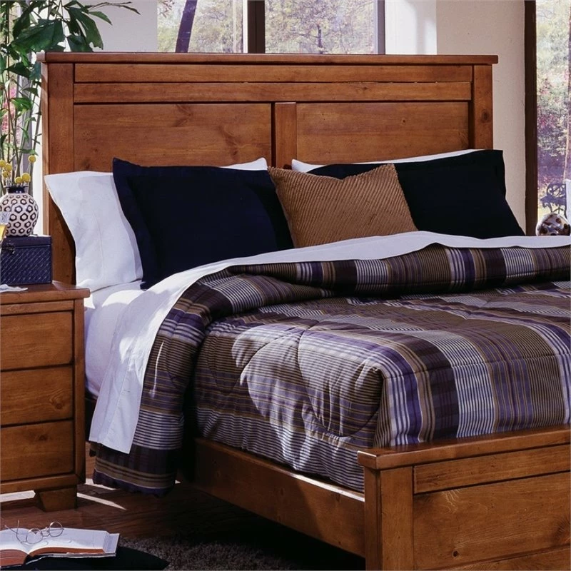 Top 10 👏 Progressive Furniture Diego Queen Wood Panel Headboard In Cinnamon Pine 😉 - Image 2