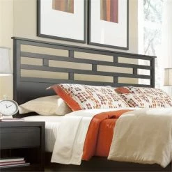 Best deal 👍 Progressive Furniture Athena King Wood Slat Panel Headboard Dark Chocolate Brown 🎁