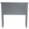 Best Sale 😀 AFI Nantucket Twin Panel Headboard In Atlantic Gray 👏