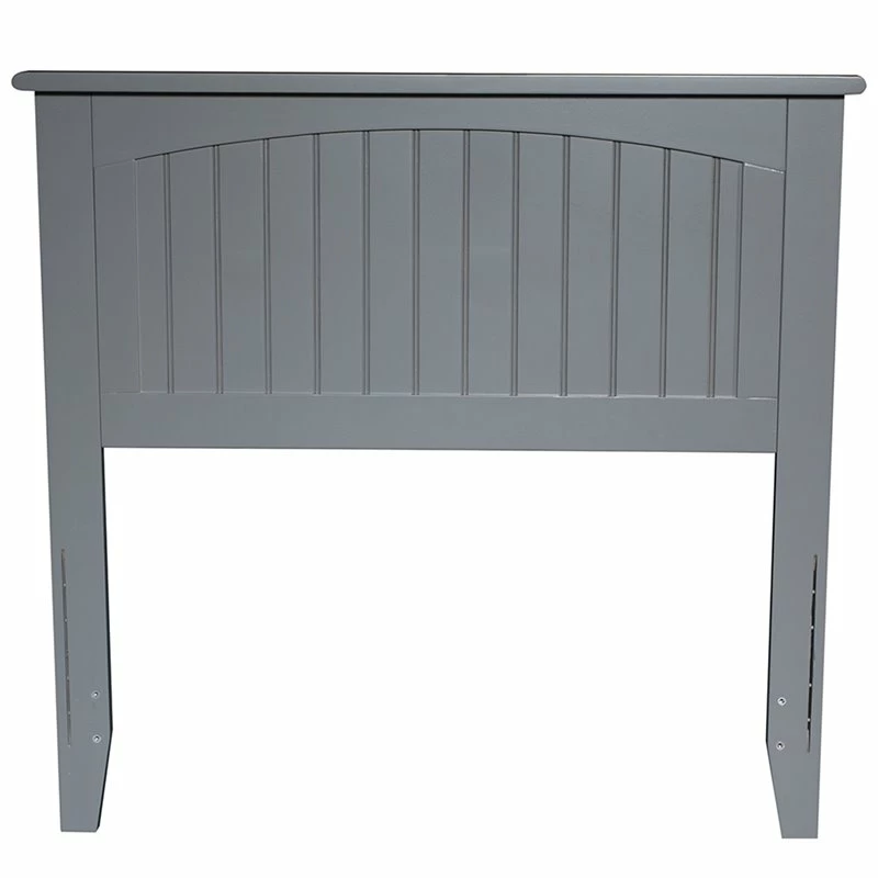 Best Sale 😀 AFI Nantucket Twin Panel Headboard In Atlantic Gray 👏