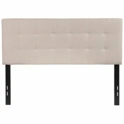Best reviews of 🎁 Flash Furniture Bedford Tufted Full Panel Headboard In Beige 🌟