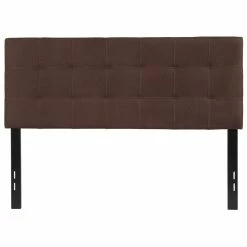 Best deal 😀 Flash Furniture Bedford Tufted Full Panel Headboard In Dark Brown 🛒