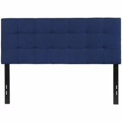 Best reviews of 😉 Flash Furniture Bedford Tufted Full Panel Headboard In Navy 🥰
