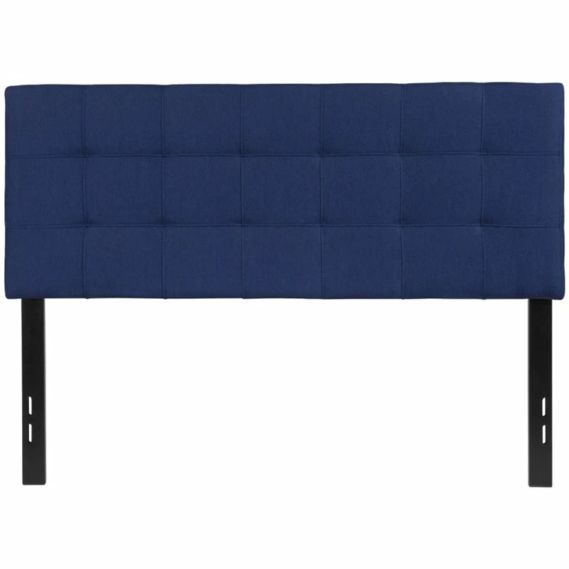Best reviews of 😉 Flash Furniture Bedford Tufted Full Panel Headboard In Navy 🥰