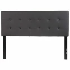 Best Pirce 😉 Flash Furniture Lennox Upholstered Full Panel Headboard In Gray 🥰