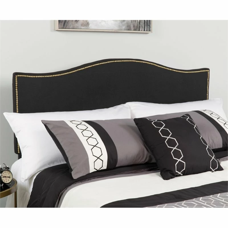 Best Pirce ๐ Flash Furniture Lexington Upholstered King Panel Headboard In Black ๐ - Image 2