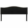 Best Pirce 🎉 Flash Furniture Lexington Upholstered King Panel Headboard In Black 👍