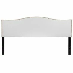 Hot Sale 🔔 Flash Furniture Lexington Upholstered King Panel Headboard In White 😉