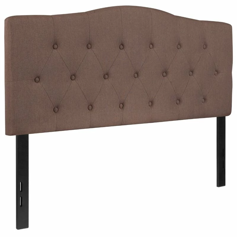 Best Pirce ๐ Flash Furniture Cambridge Tufted Full Panel Headboard In Camel ๐ - Image 3