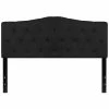 Coupon 🌟 Flash Furniture Cambridge Tufted Queen Panel Headboard In Black 🎉