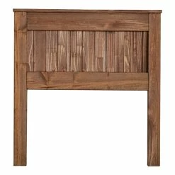 Coupon 👍 Furniture Of America Howard Rustic Wood Queen Panel Headboard In Mahogany 🧨