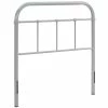 Hot Sale 🎉 Modway Serena Twin Steel Headboard In Gray 🛒