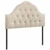 Promo 🌟 Hawthorne Collections King Tufted Panel Headboard In Ivory 🔔