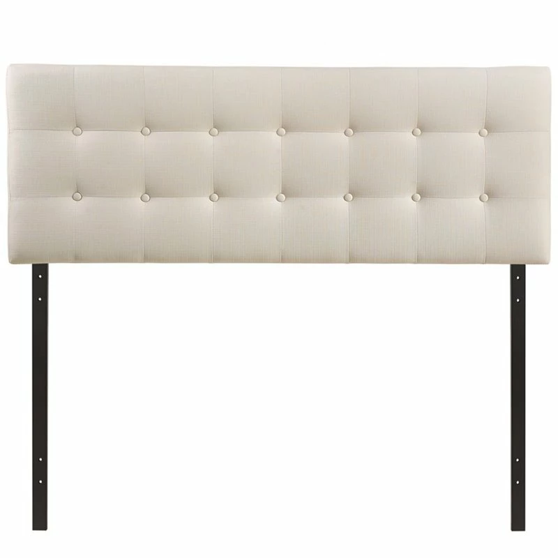 Brand new ✨ Rosebery Kids Upholstered Full Panel Headboard In Ivory ⌛ - Image 2