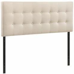 Brand new ✨ Rosebery Kids Upholstered Full Panel Headboard In Ivory ⌛