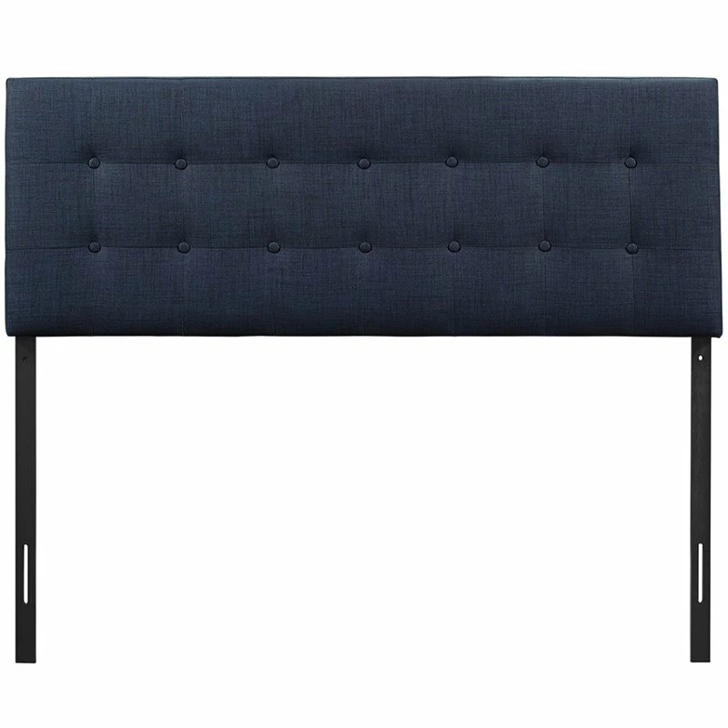 Best deal 👍 Rosebery Kids Upholstered Full Panel Headboard In Navy 🥰 - Image 2