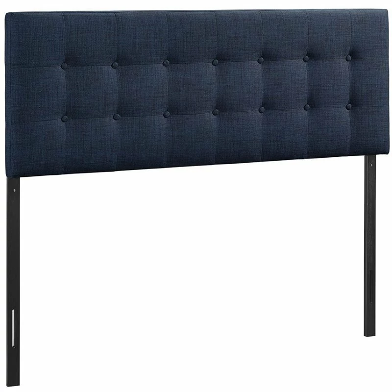 Best deal 👍 Rosebery Kids Upholstered Full Panel Headboard In Navy 🥰
