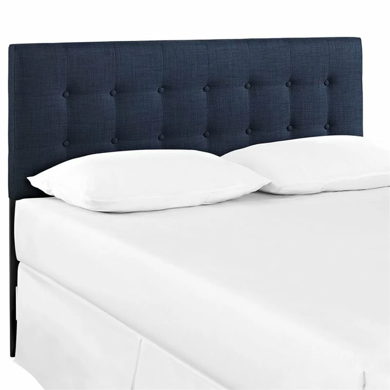 Top 10 ๐ Rosebery Kids Upholstered Queen Panel Headboard In Navy ๐ - Image 3