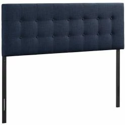 Top 10 😉 Rosebery Kids Upholstered Queen Panel Headboard In Navy 👍