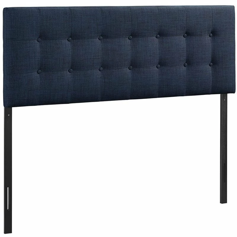 Top 10 ๐ Rosebery Kids Upholstered Queen Panel Headboard In Navy ๐