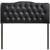 Best Pirce 😀 Rosebery Kids King Tufted Panel Headboard In Black ⭐