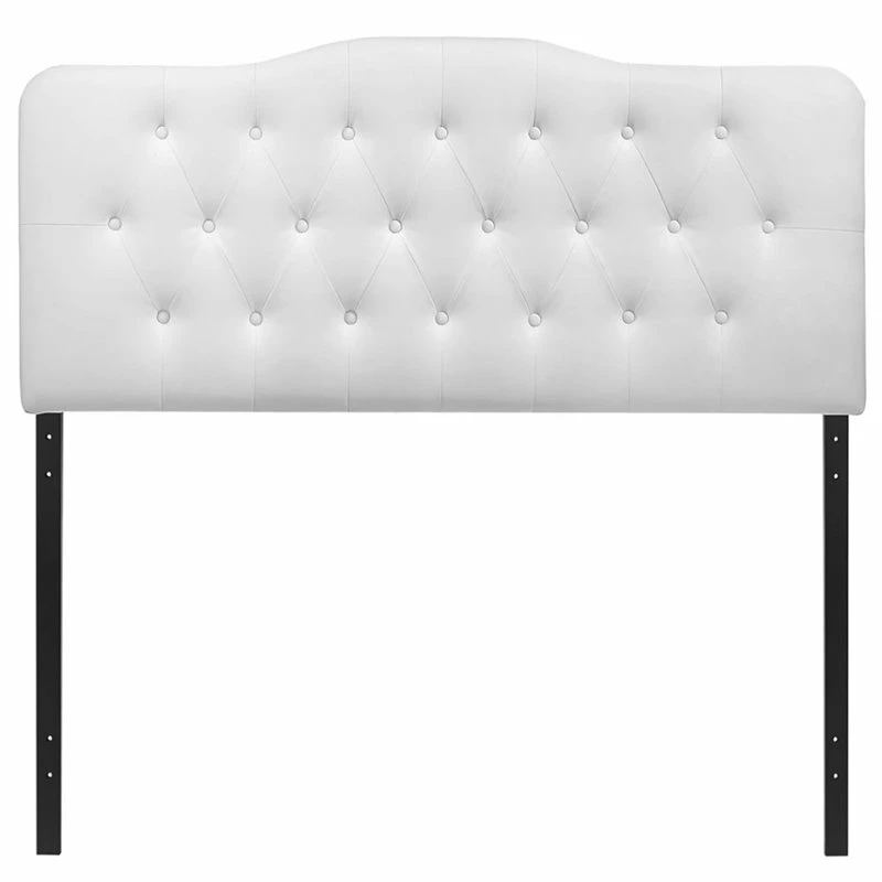 Flash Sale โ๏ธ Rosebery Kids Full Tufted Panel Headboard In White ๐ - Image 2
