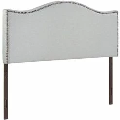 Top 10 🥰 Rosebery Kids Upholstered Queen Panel Headboard In Sky Gray 🤩