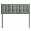 Wholesale 👍 Rosebery Kids Queen Tufted Panel Headboard In Gray 🌟