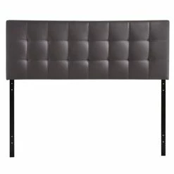 Cheap ⭐ Rosebery Kids Full Vinyl Tufted Panel Headboard In Brown 👍