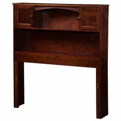 Cheap 🥰 Rosebery Kids Twin Bookcase Headboard In Walnut 🌟