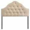 Deals 🔥 Hawthorne Collections Hawthorne Collection King Tufted Panel Headboard In Beige 🔔