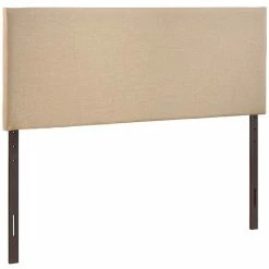 Promo 🌟 Hawthorne Collections Hawthorne Collection Upholstered Queen Panel Headboard In Cafe 🔔