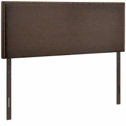 Best reviews of 😍 Hawthorne Collections Hawthorne Collection Upholstered Queen Panel Headboard In Dark Brown ⭐