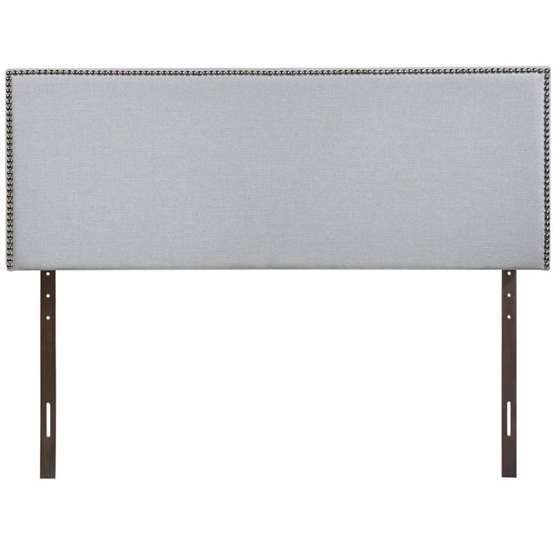 Coupon 🔔 Hawthorne Collections Hawthorne Collection Upholstered Queen Panel Headboard In Sky Gray 🤩 - Image 2