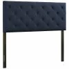 Best Sale 😉 Hawthorne Collections Hawthorne Collection Full Tufted Panel Headboard In Navy 🔥