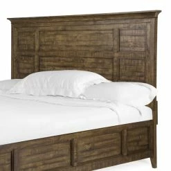 Best Pirce 🥰 Magnussen Bay Creek Traditional Toasted Nutmeg Queen Panel Headboard 🔔