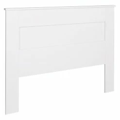 Flash Sale 👍 Prepac Queen Flat Panel Headboard In White 🧨
