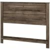 Deals 👍 South Shore Fynn Full Panel Headboard In Fall Oak ⭐
