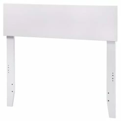 Best Pirce โ๏ธ Leo & Lacey Twin Panel Headboard In White ๐