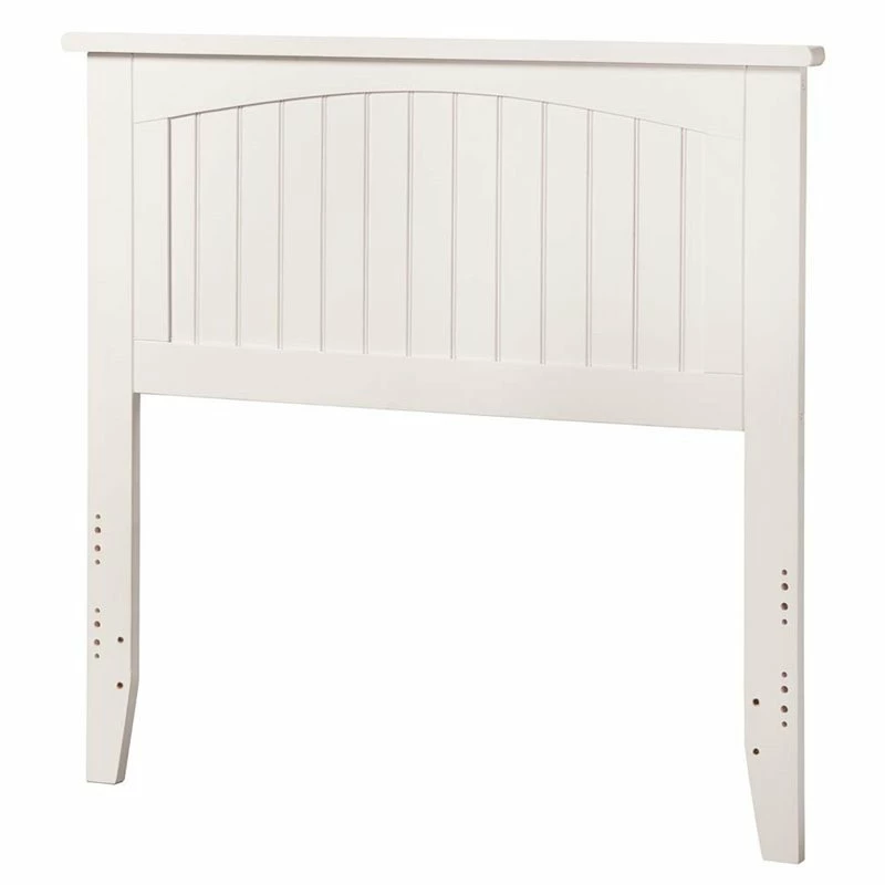 Best Sale ๐ Leo & Lacey Twin Panel Headboard In White โค๏ธ