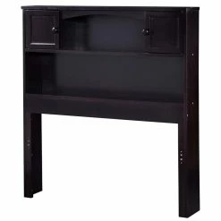 Discount 😉 Leo & Lacey Twin Bookcase Headboard In Espresso 😍