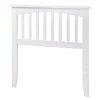 Discount 🛒 Leo & Lacey Twin Spindle Headboard In White 🔔