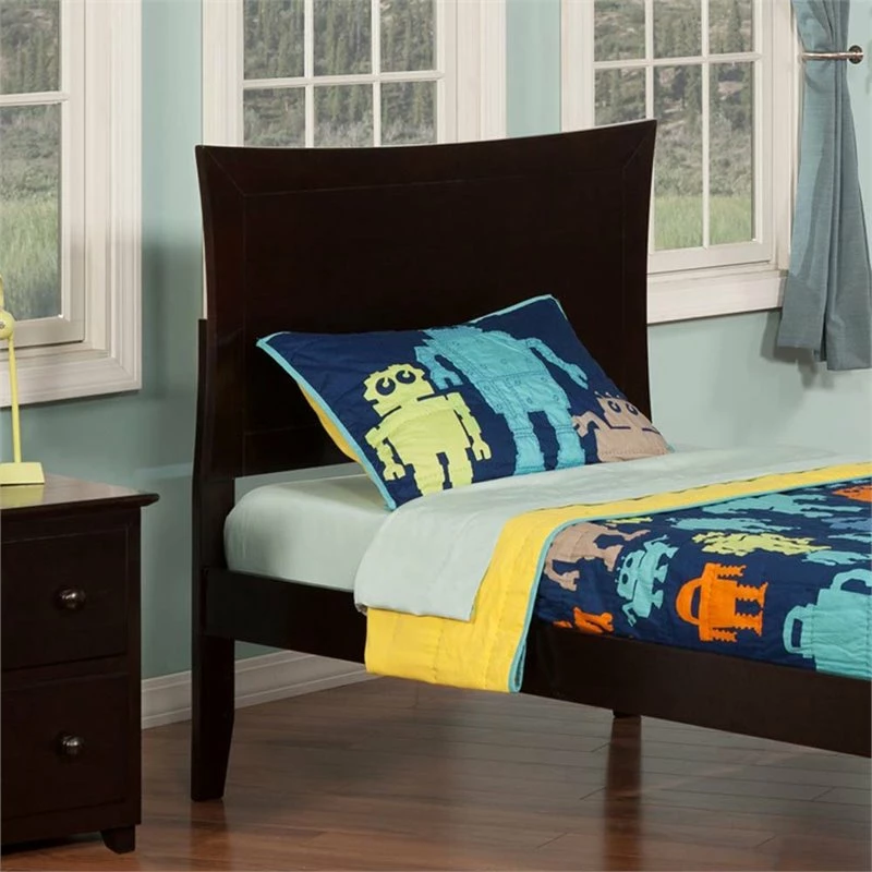 Brand new โจ Leo & Lacey Twin Panel Headboard In Espresso ๐ - Image 2