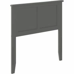New 👏 Leo & Lacey Twin Panel Headboard In Atlantic Gray ⭐