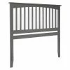 Wholesale 🔥 Leo & Lacey Queen Slat Headboard In Gray 👏
