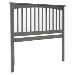 Wholesale 🔥 Leo & Lacey Queen Slat Headboard In Gray 👏