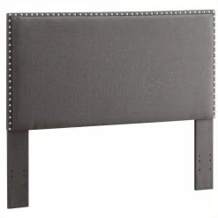 Discount ✔️ Riverbay Furniture Full Queen Panel Headboard In Gray 👍