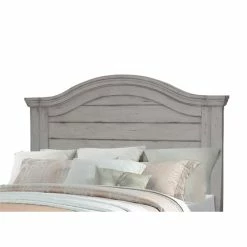 Wholesale 👏 American Woodcrafters Stonebrook Queen Gray Wood Panel Headboard 🔔